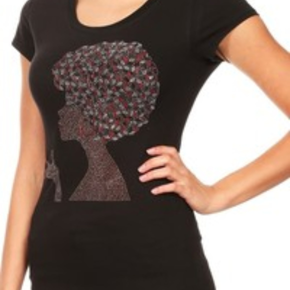 *LAST ONE* African American Woman, Rhinestones - Picture 3 of 4